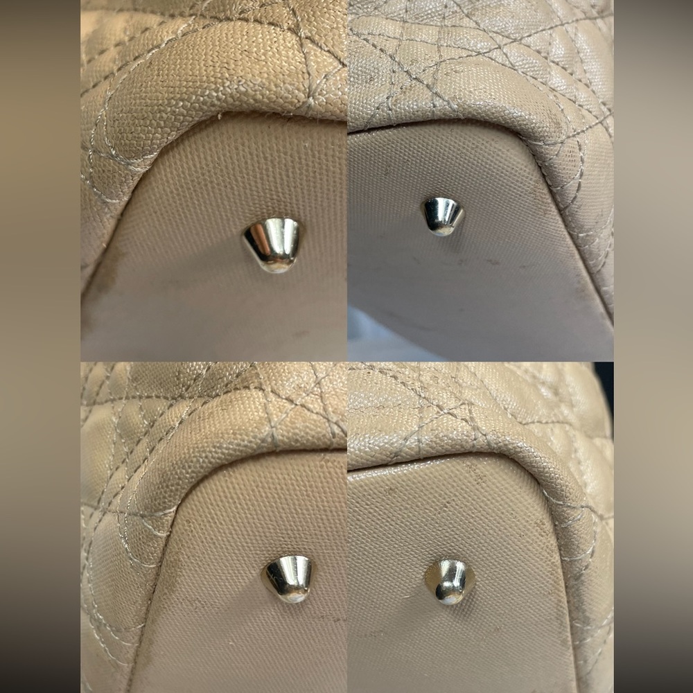 ❗️LAST CHANCE❗️Christian Dior Authentic Panarea Cannage Convertible Quilted Tote - Picture 12 of 17